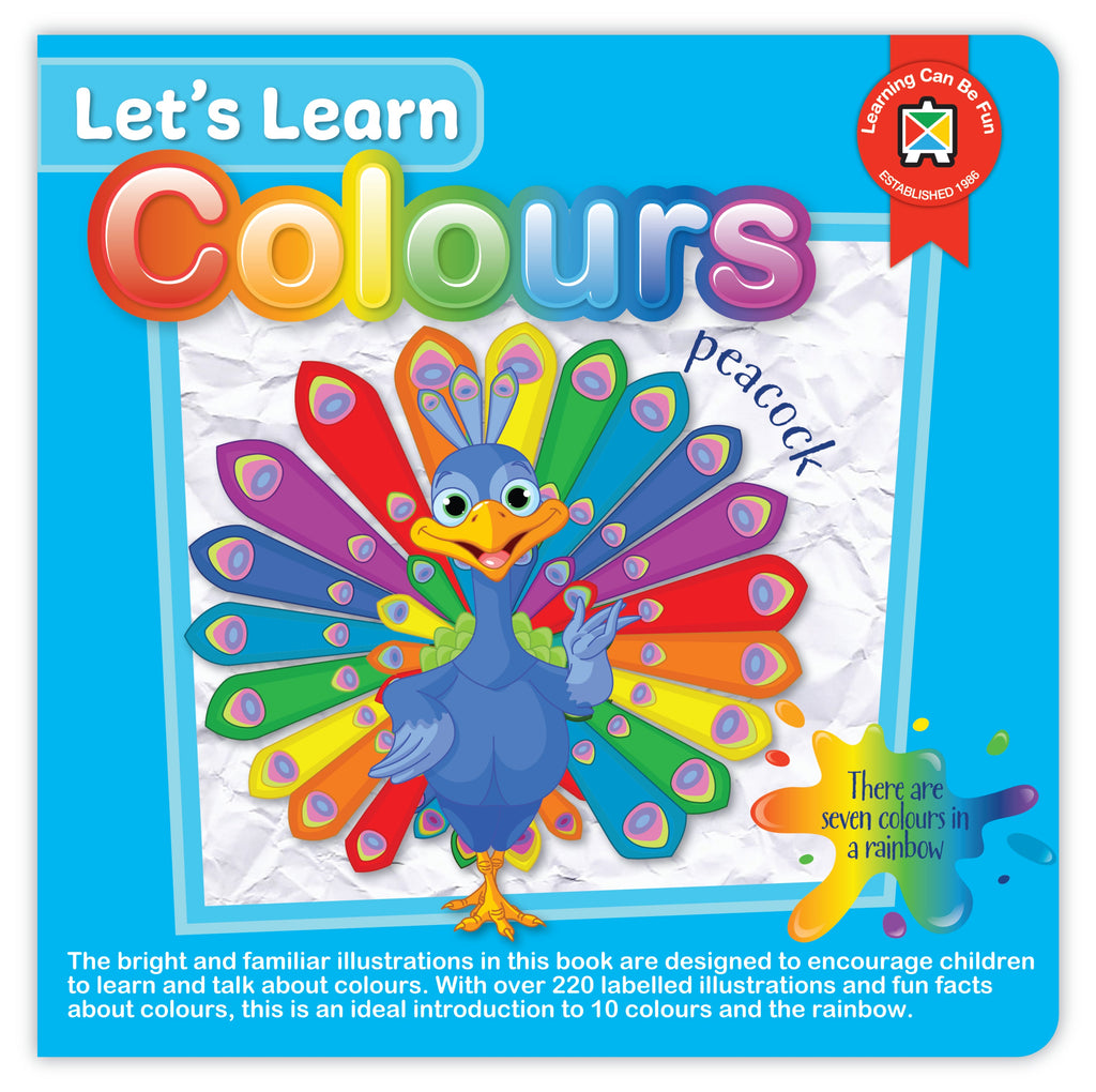 LETS LEARN BOOK COLOURS