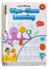 WIPE CLEAN LEARNING FIRST WORDS