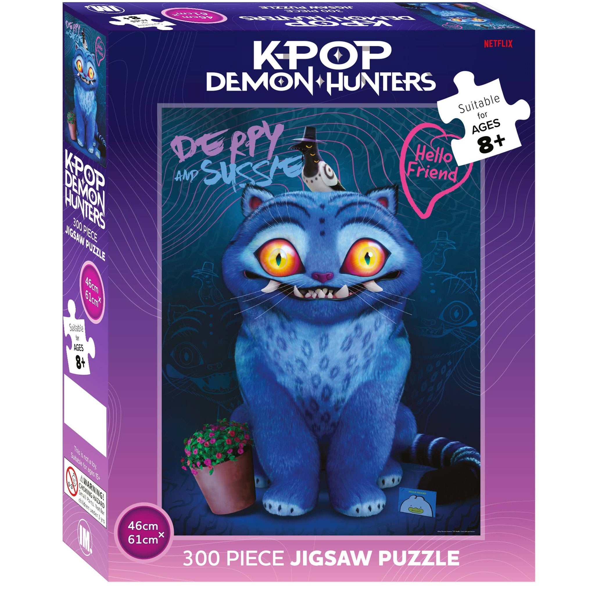 KPop Demon Hunters 300 Piece Jigsaw Puzzle - Derpy and Sussie