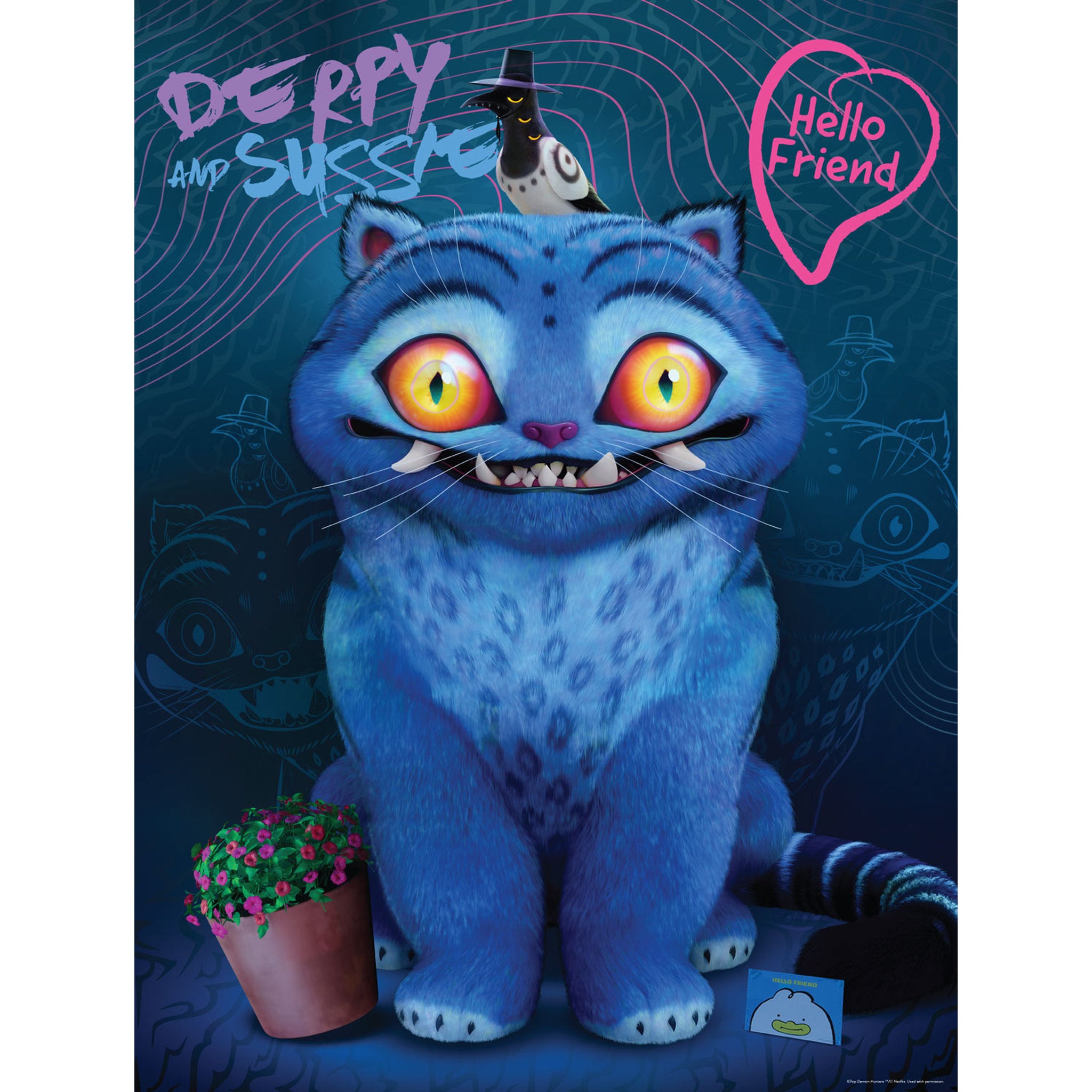 KPop Demon Hunters 300 Piece Jigsaw Puzzle - Derpy and Sussie