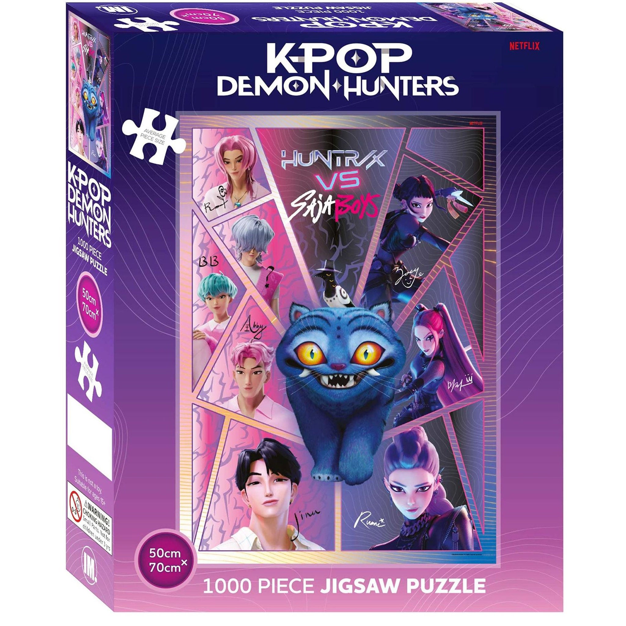 KPop Demon Hunters 1000 Piece Jigsaw Puzzle - Broken Glass