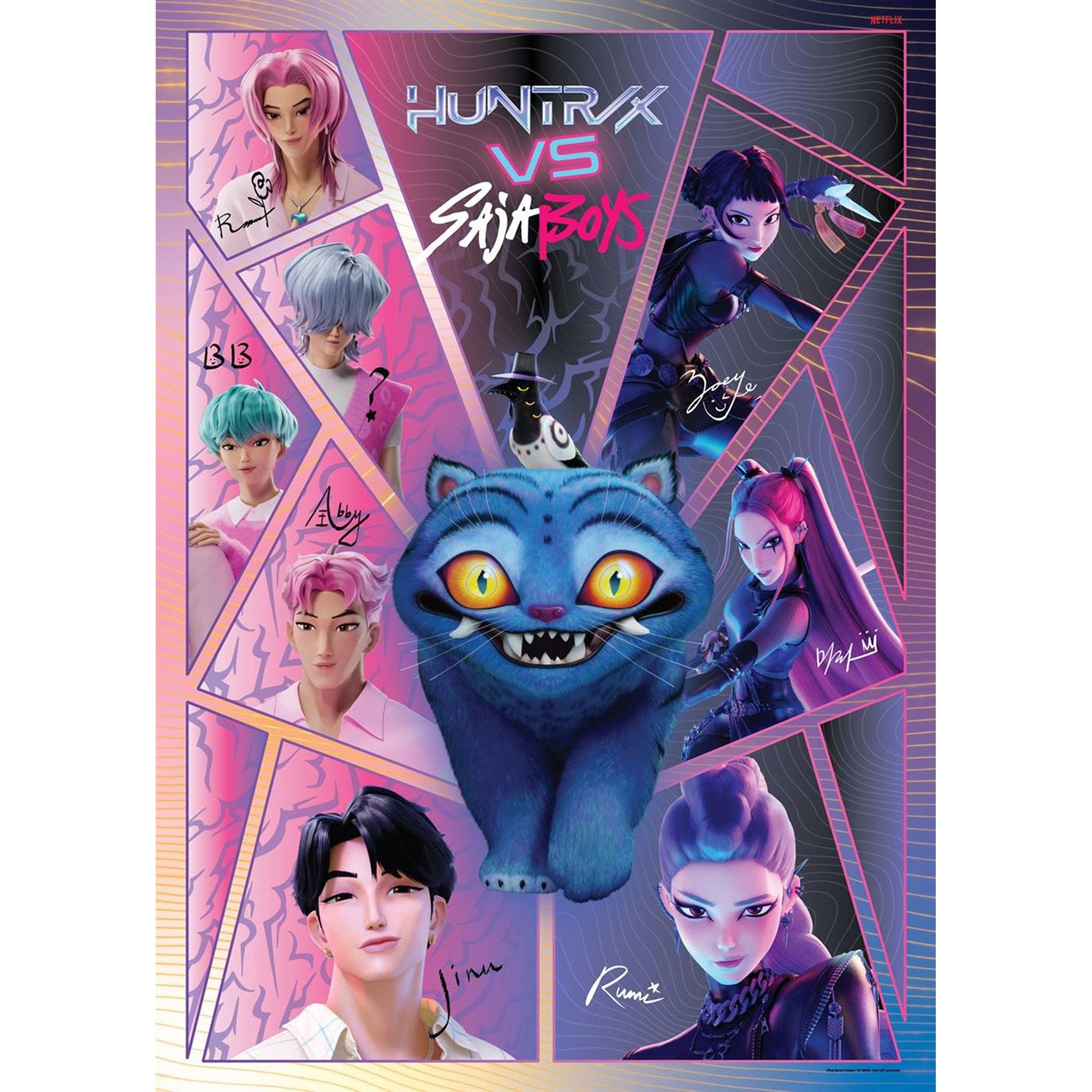 KPop Demon Hunters 1000 Piece Jigsaw Puzzle - Broken Glass