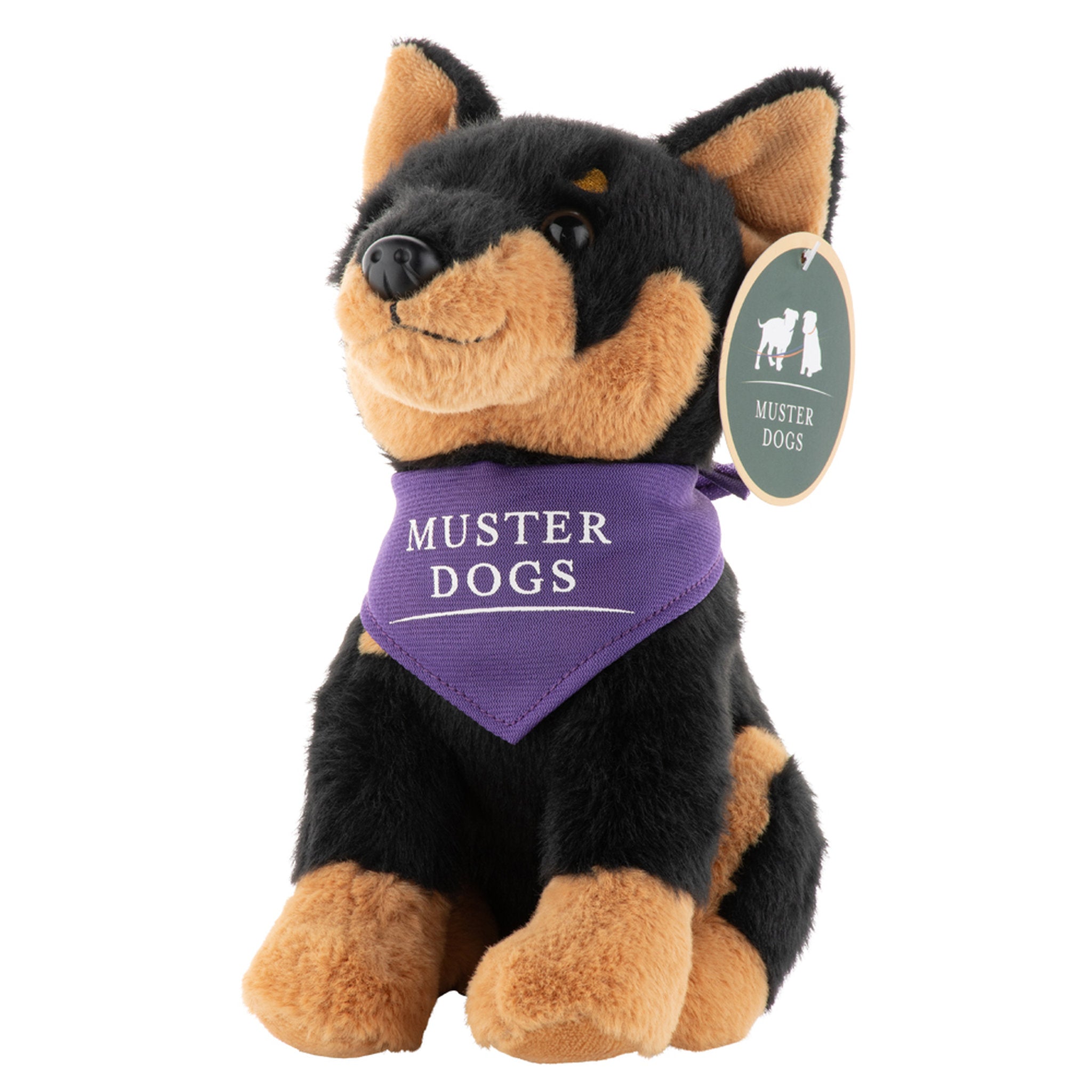 Muster Dog & Tan Kelpie Plush