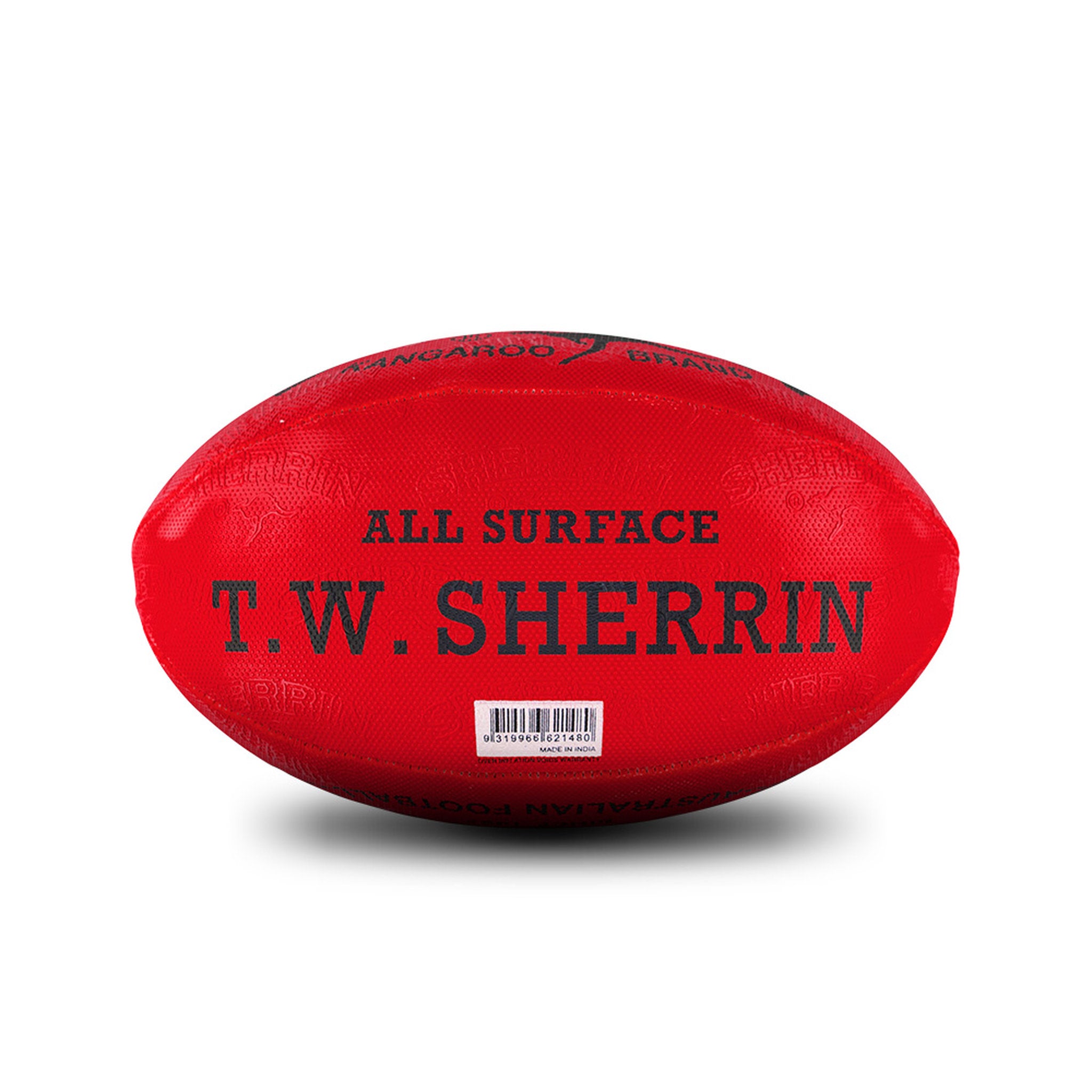 Sherrin KB Match All Surface Red Ball Size 2