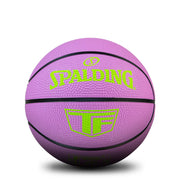 Spalding TF Outdoor Basketball Purple / Green Size 1