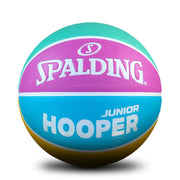Spalding Junior Hooper Basketball - Purple/Blue