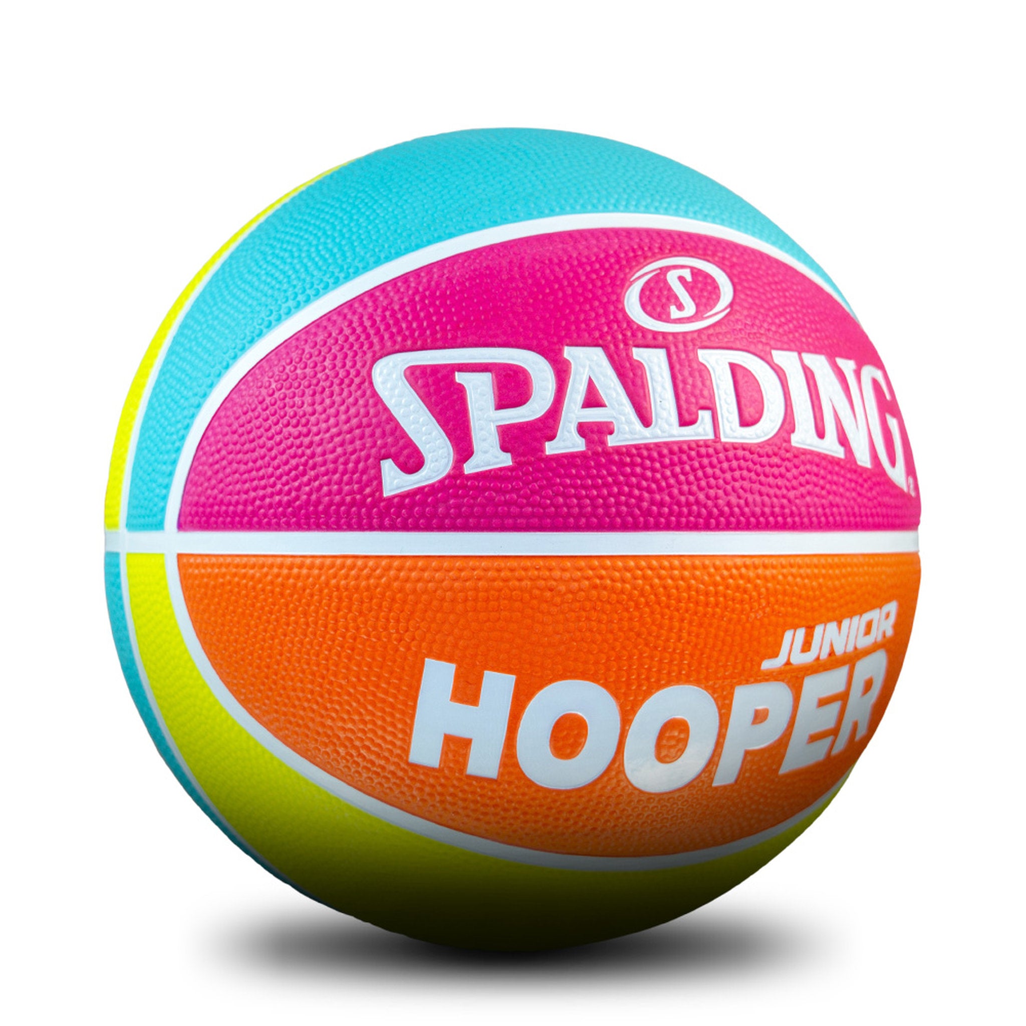 Spalding Junior Hooper Basketball - Pink/Orange