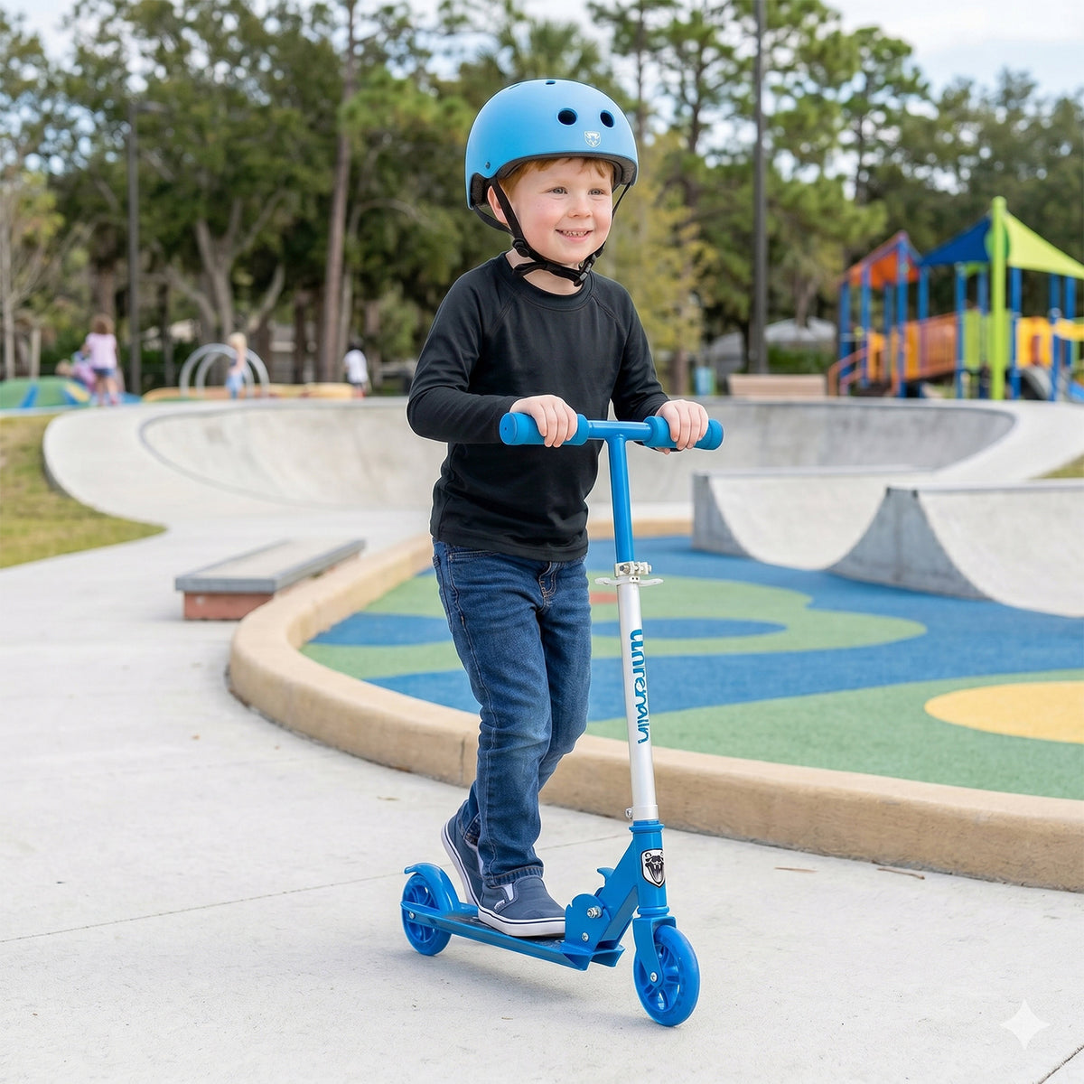 Adrenalin Little Speedster MK2 125mm Junior Scooter - Blue