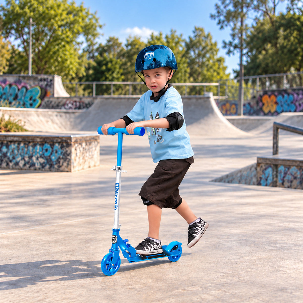 Adrenalin Little Speedster MK2 125mm Junior Scooter - Blue