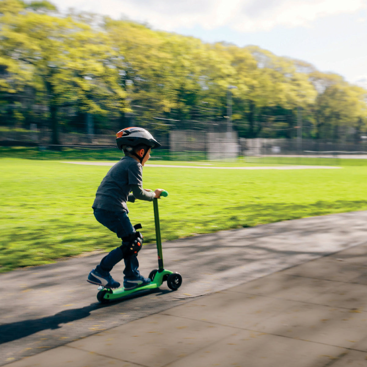 Adrenalin Trio Junior Scooter - Green
