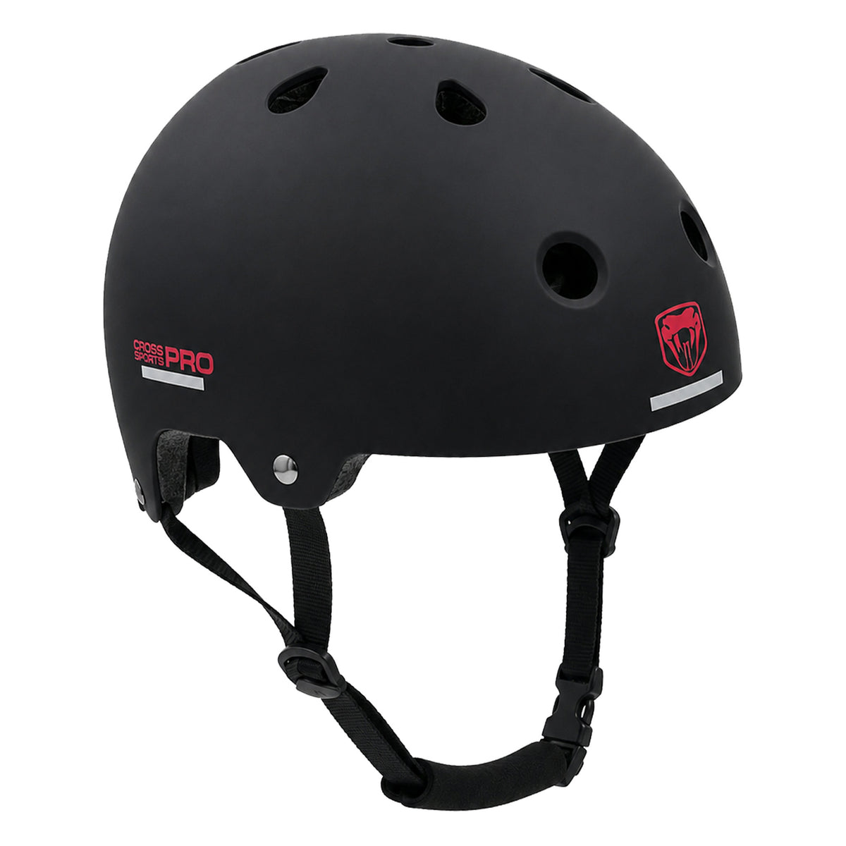 Adrenalin Cross Sports Pro Multi Sport Helmet - Black