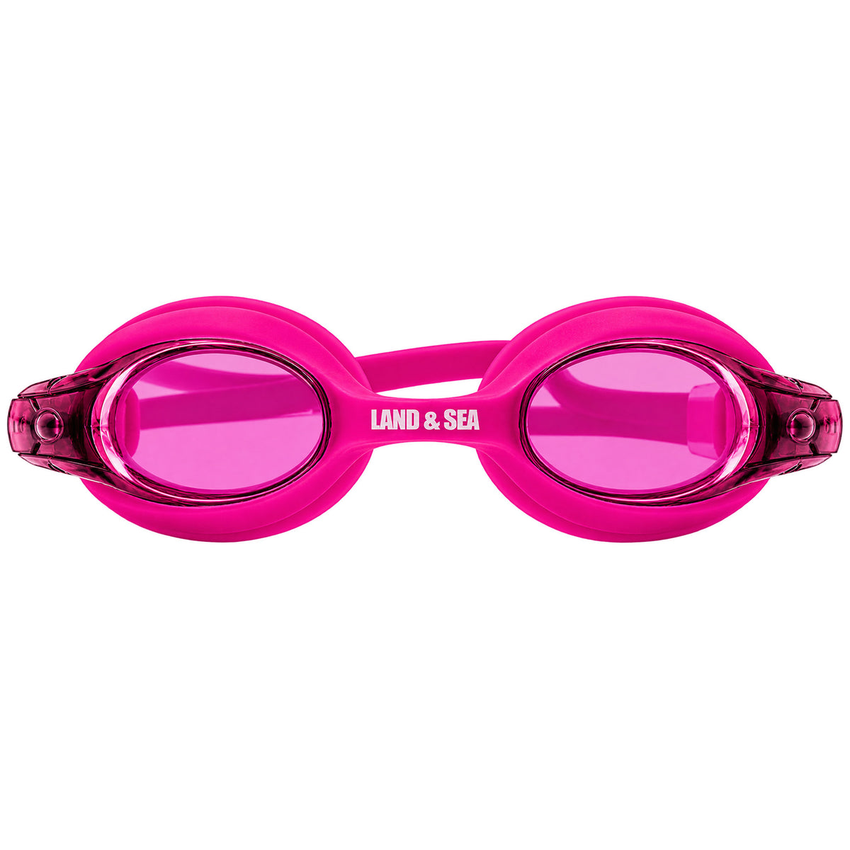 Land & Sea Junior Silicone Swim Goggles - Pink