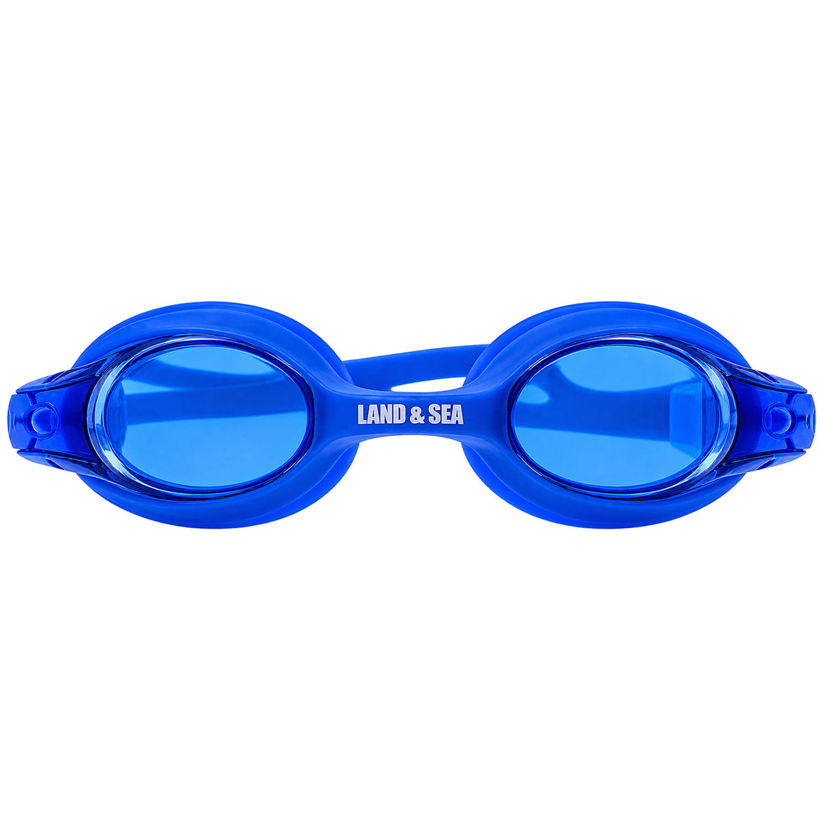 Land & Sea Junior Silicone Swim Goggles - Blue