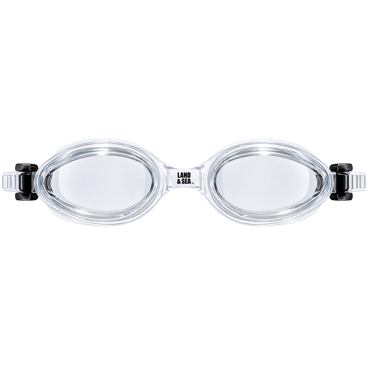 Land & Sea Uni-Fit Silicone Swim Goggles - Clear