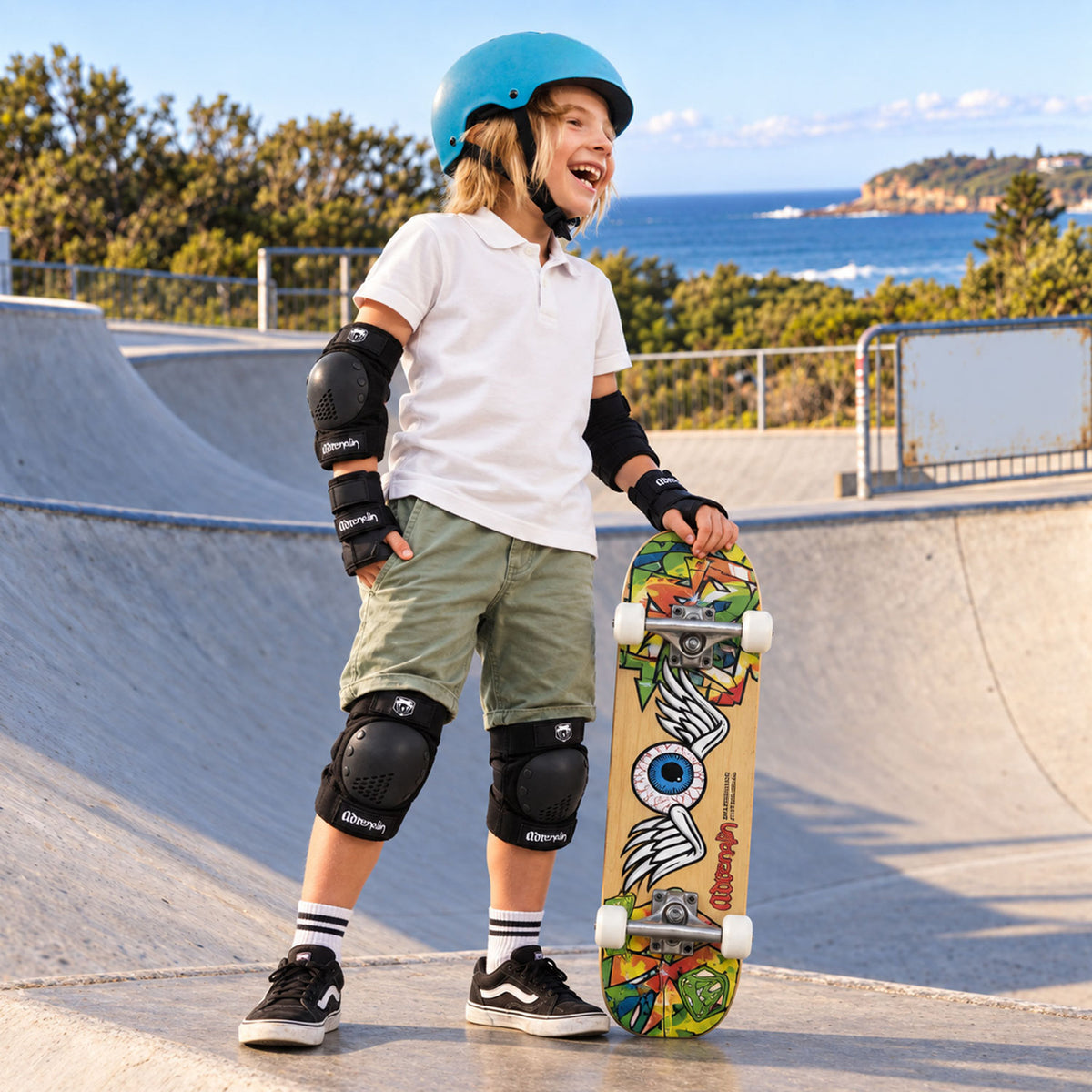 Adrenalin Halfpipe Skateboard Eyeball