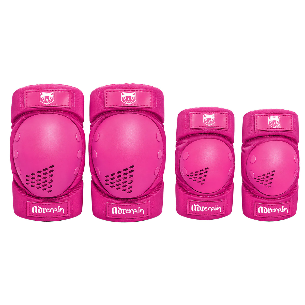Adrenalin Scooter & Skate Protection Kit 6 Piece Youth - Pink