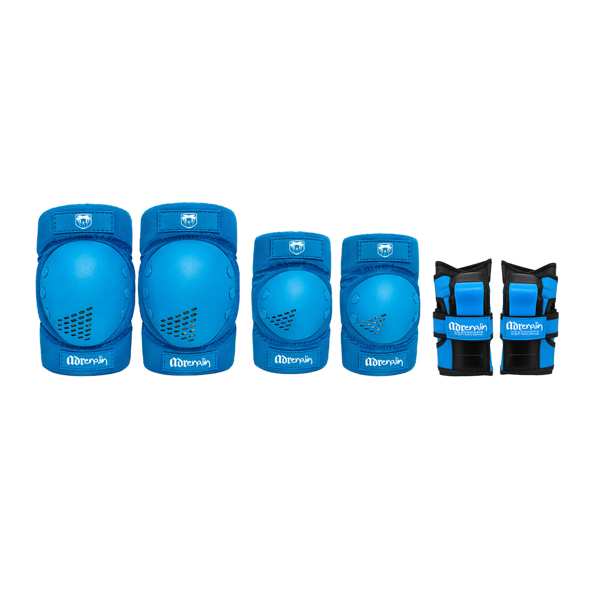 Adrenalin Scooter & Skate Protection Kit 6 Piece Youth - Blue