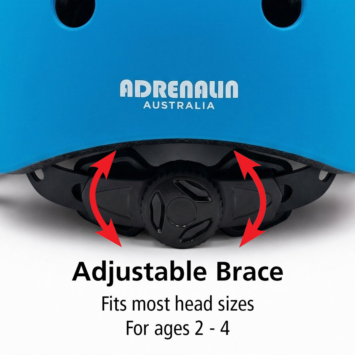 Adrenalin Child Skate & Scooter Helmet 2-4 Years - Blue