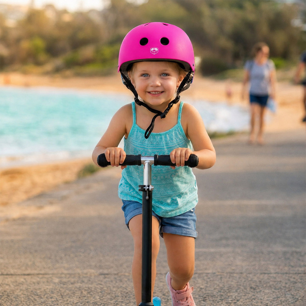Adrenalin Child Skate & Scooter Helmet 2-4 Years - Pink