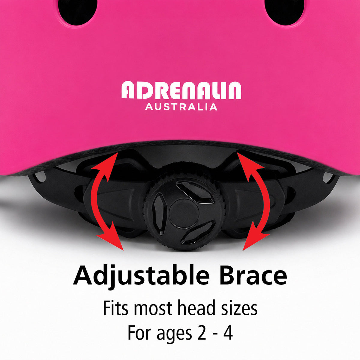 Adrenalin Child Skate & Scooter Helmet 2-4 Years - Pink