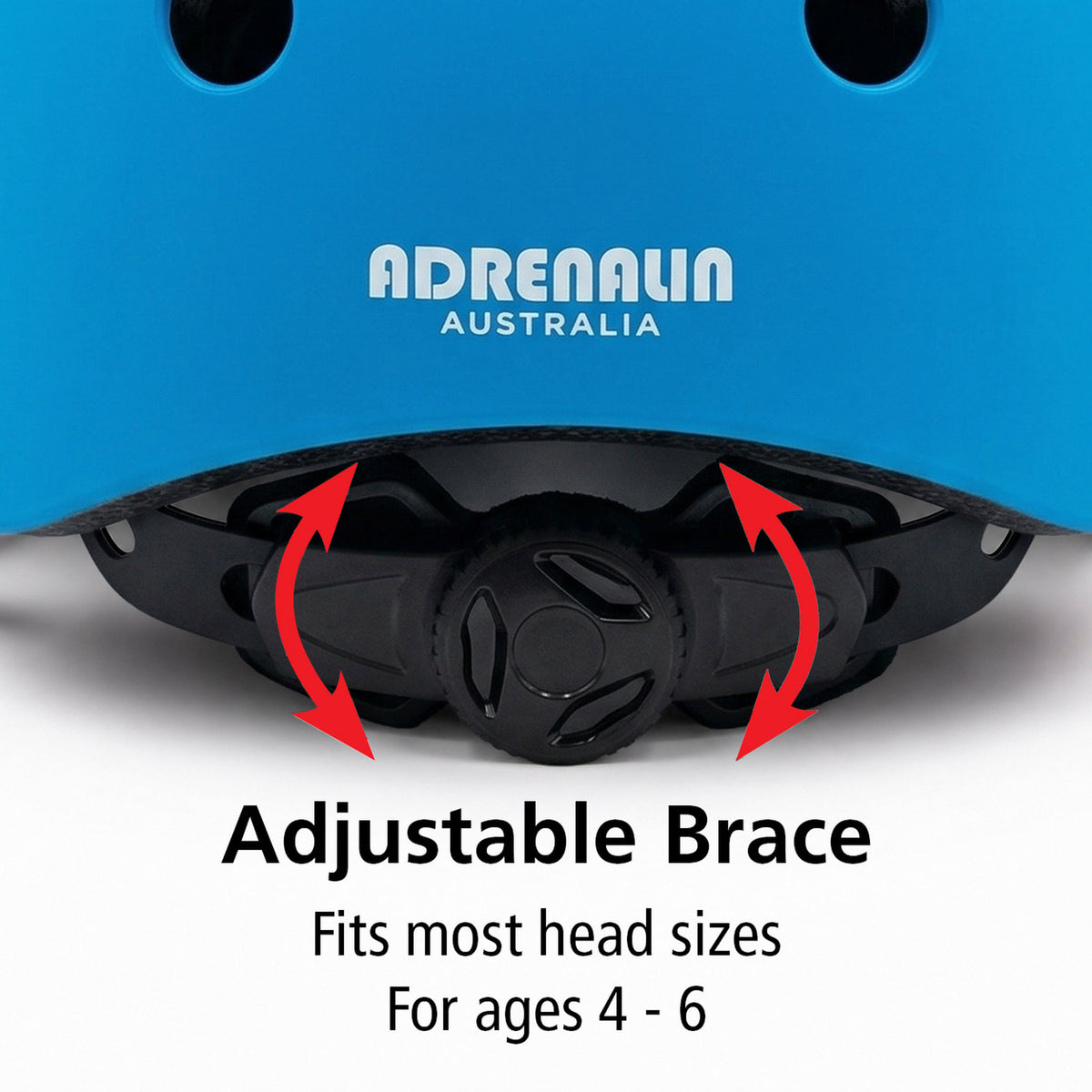 Adrenalin Child Skate & Scooter Helmet 4-6 Years - Blue
