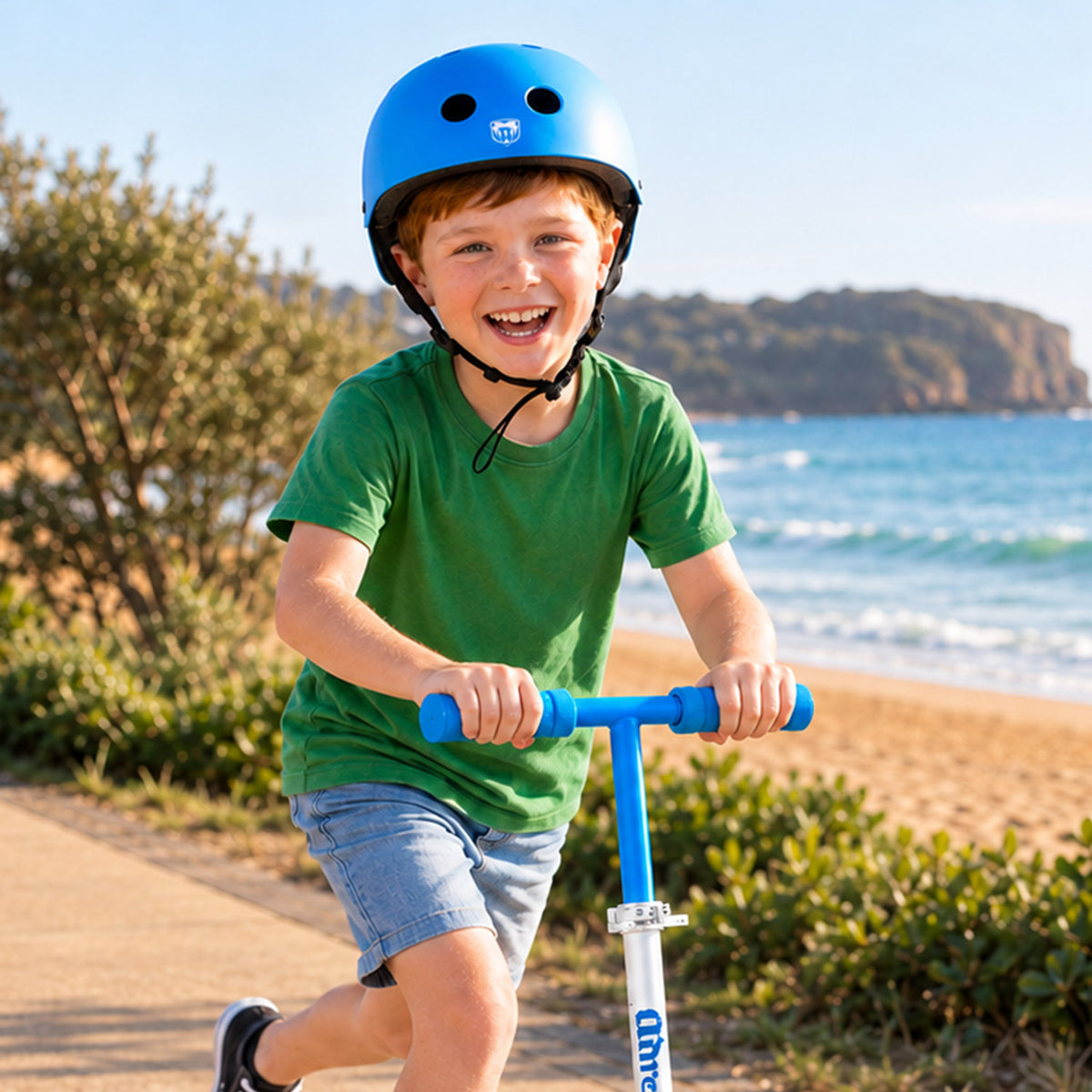 Adrenalin Child Skate & Scooter Helmet 4-6 Years - Blue