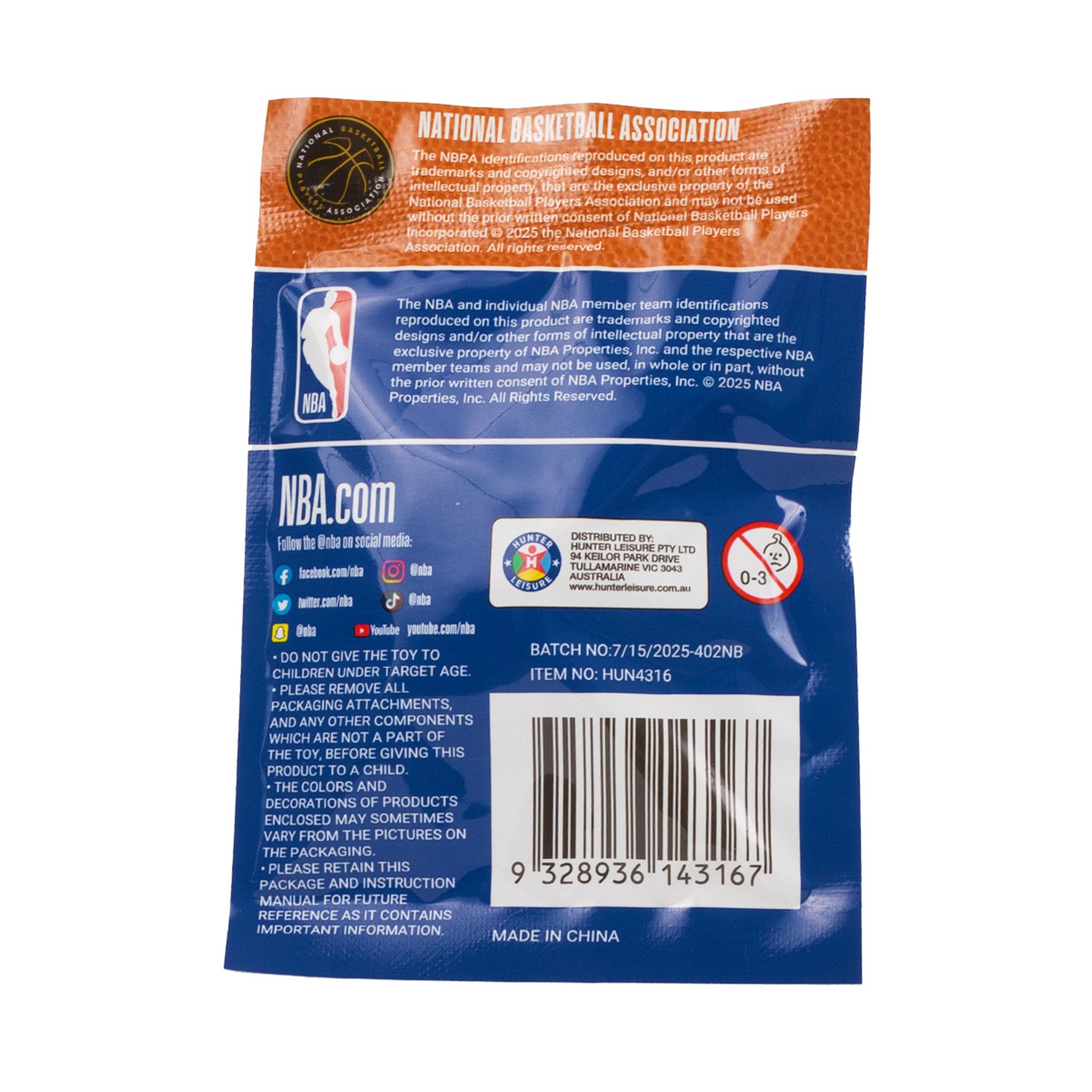 NBA Brick Heros Blind Box