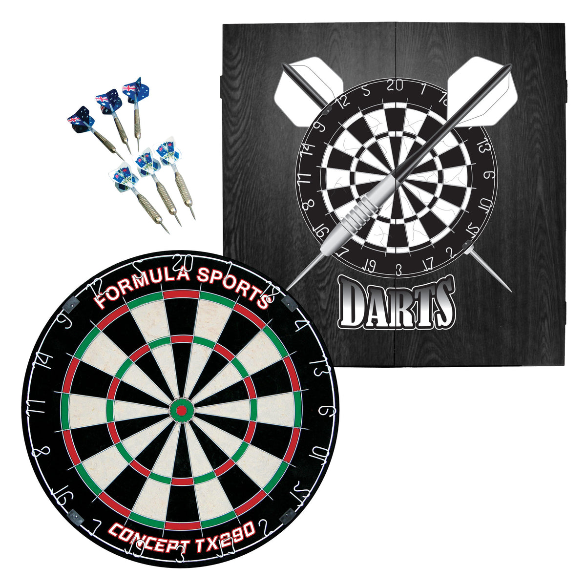 Formula Sports Imperial Dartboard Cabinet Set
