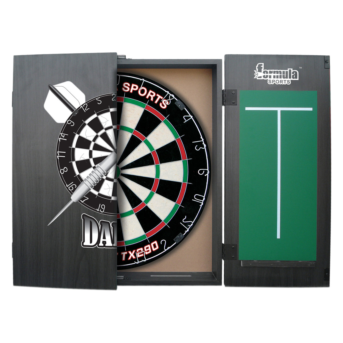 Formula Sports Imperial Dartboard Cabinet Set