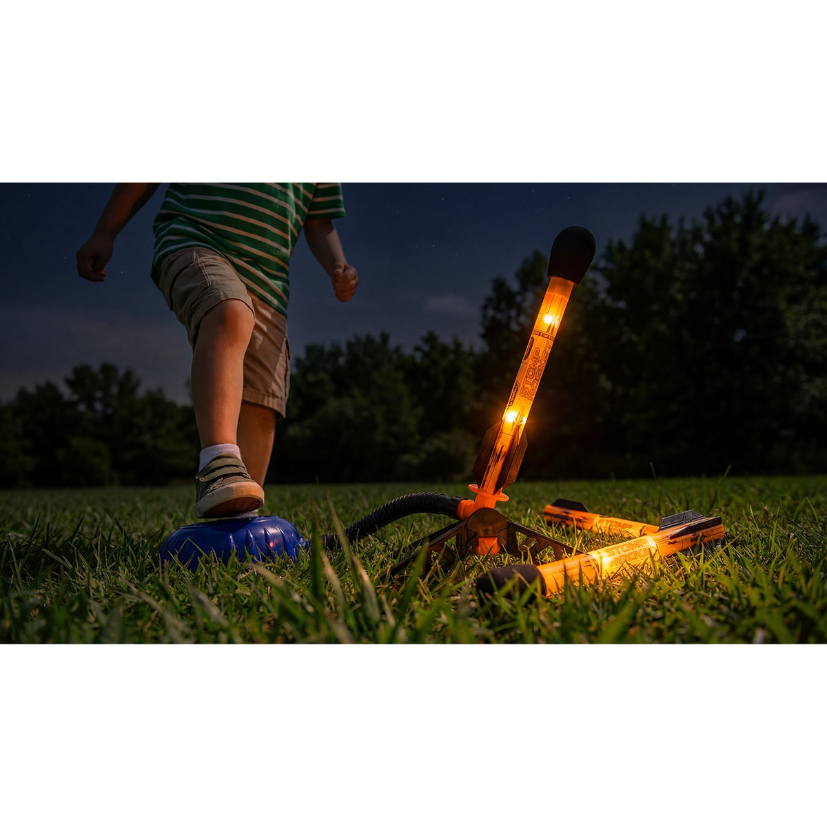 Cooee Outdoor Light Up Stomp Rocket