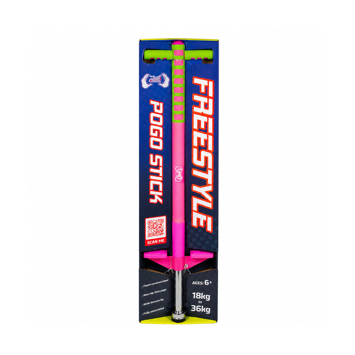 Cooee Freestyle Pogo Stick - Pink/Green