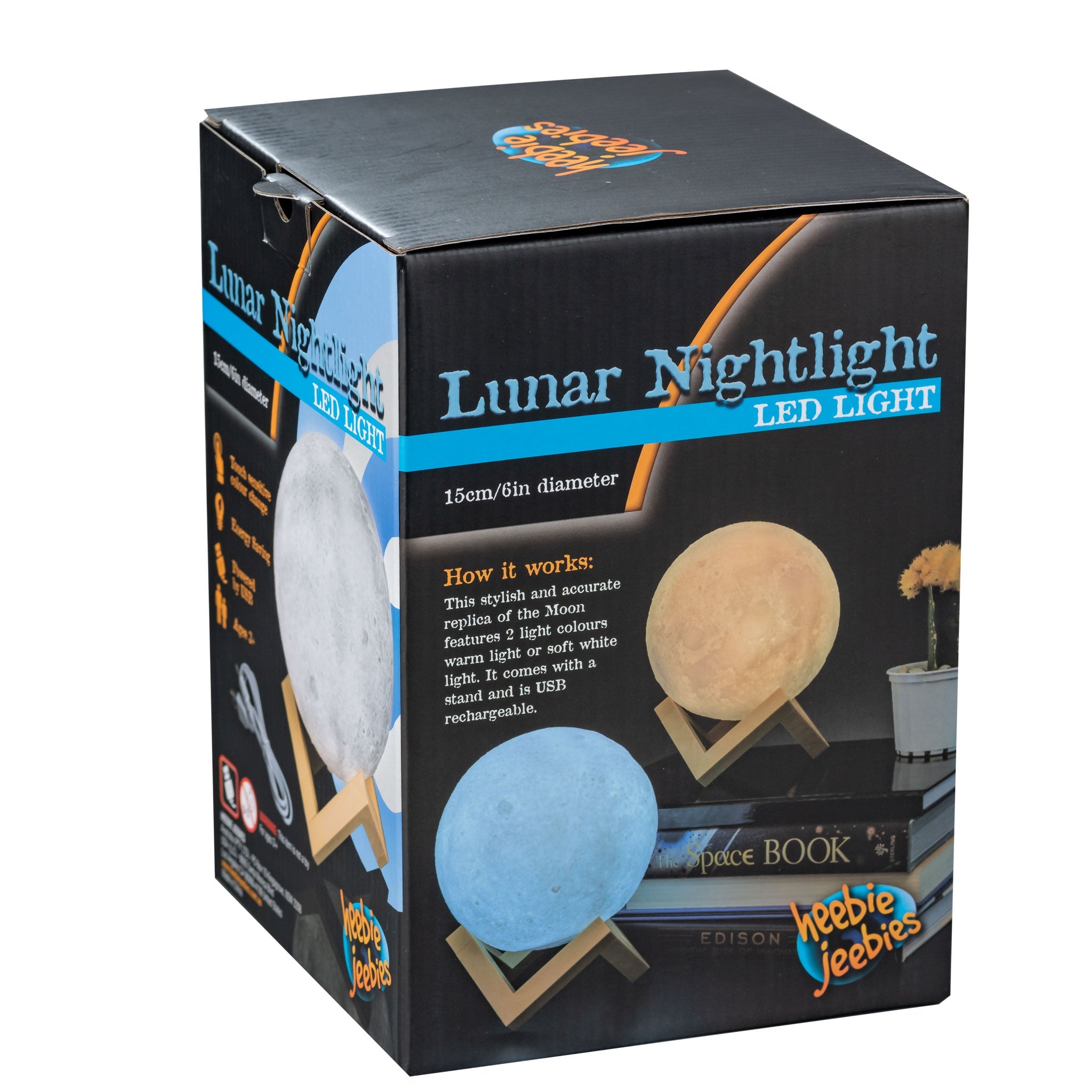 Heebie Jeebies Lunar Night Light
