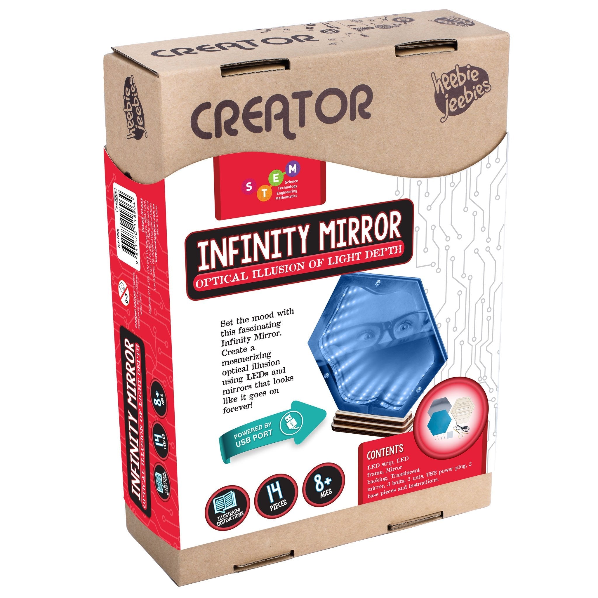 Heebie Jeebies Creator Infinity Mirror