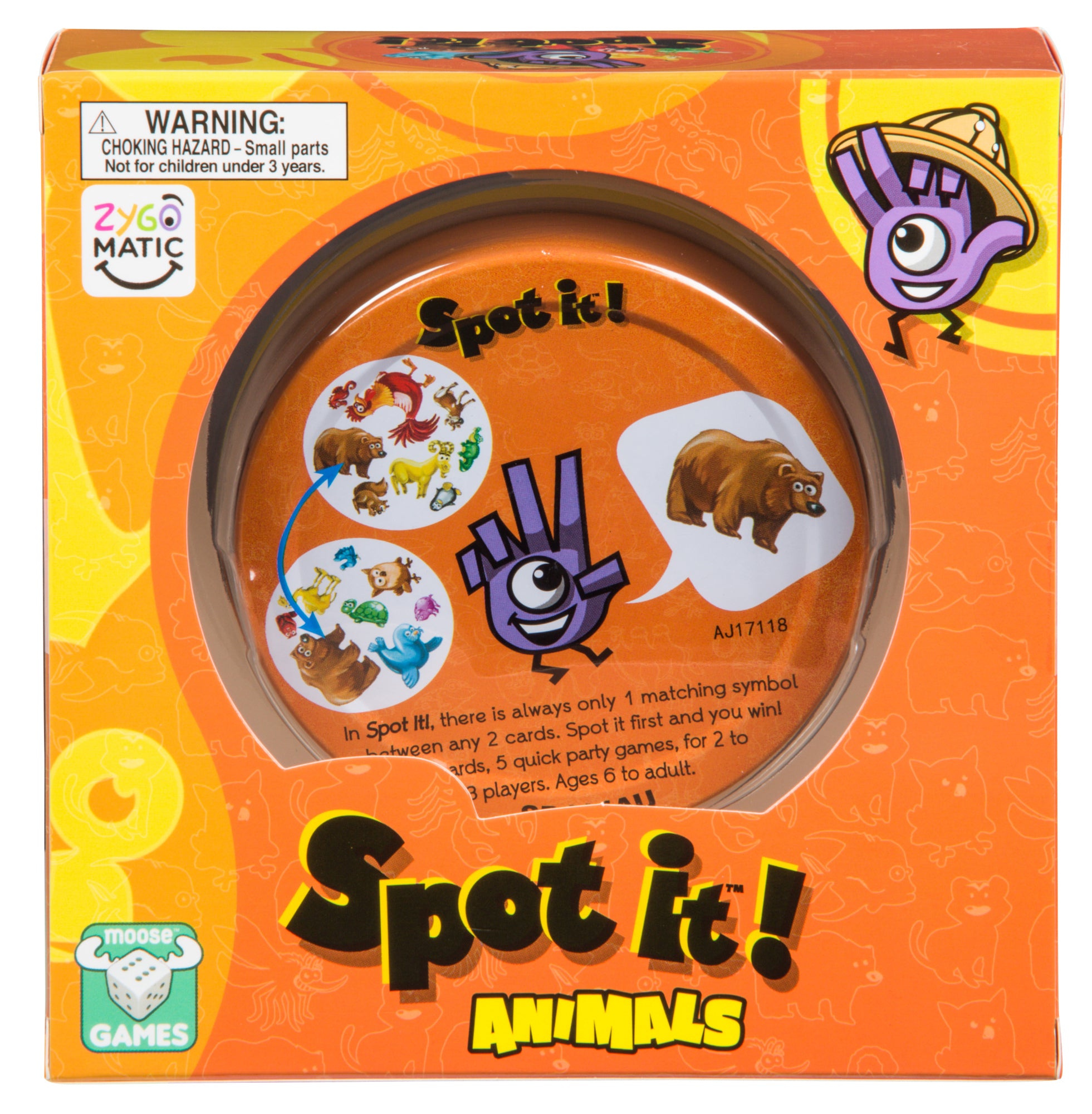 Spot It! Kids Animals - Toyworld Australia