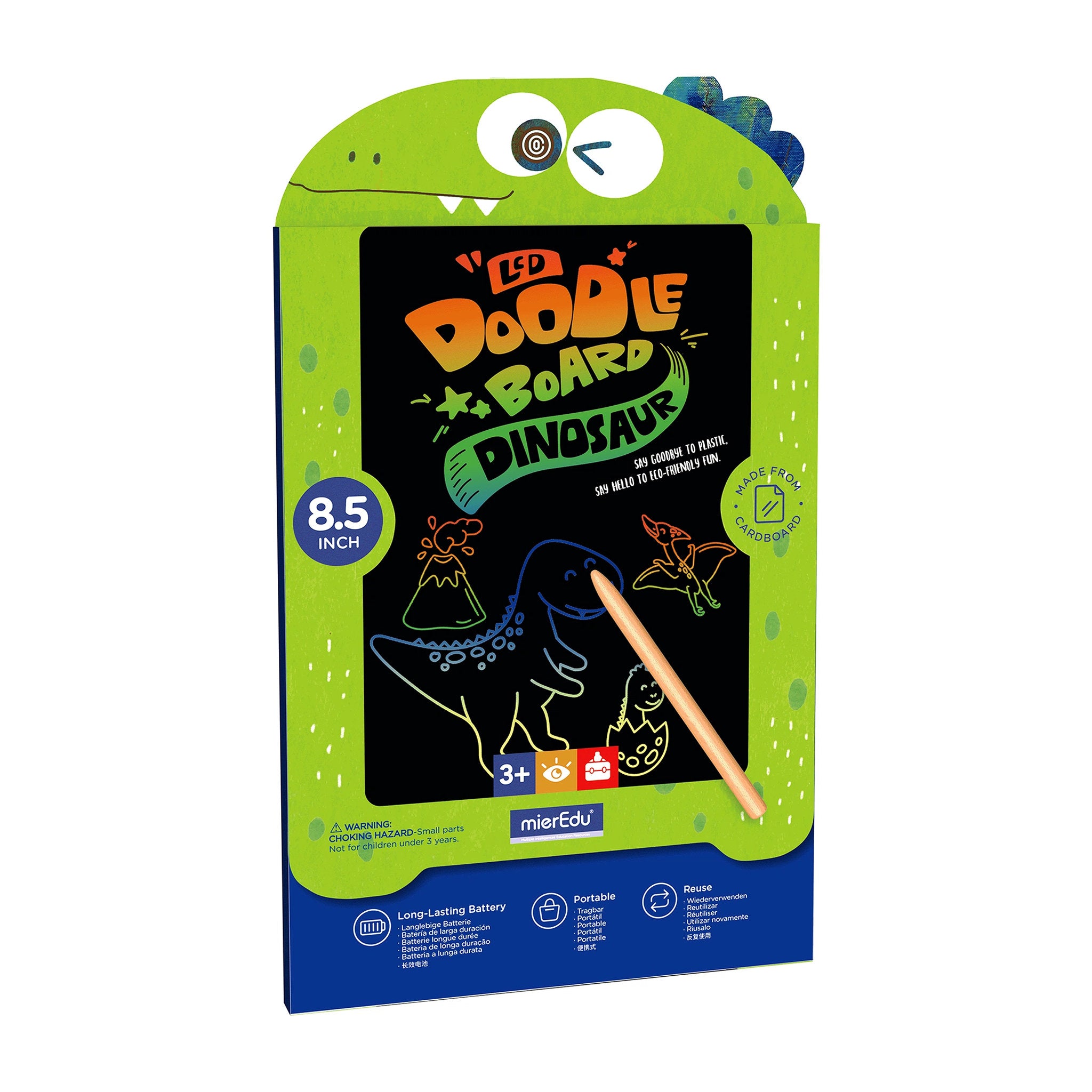 mierEdu LCD Dinosaur Doodle Board