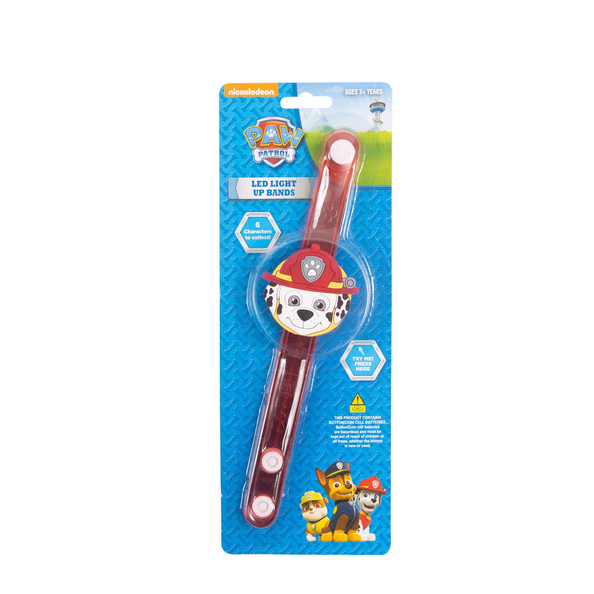 PAW Patrol LED Light Bands Asstorted Styles - Toyworld Australia