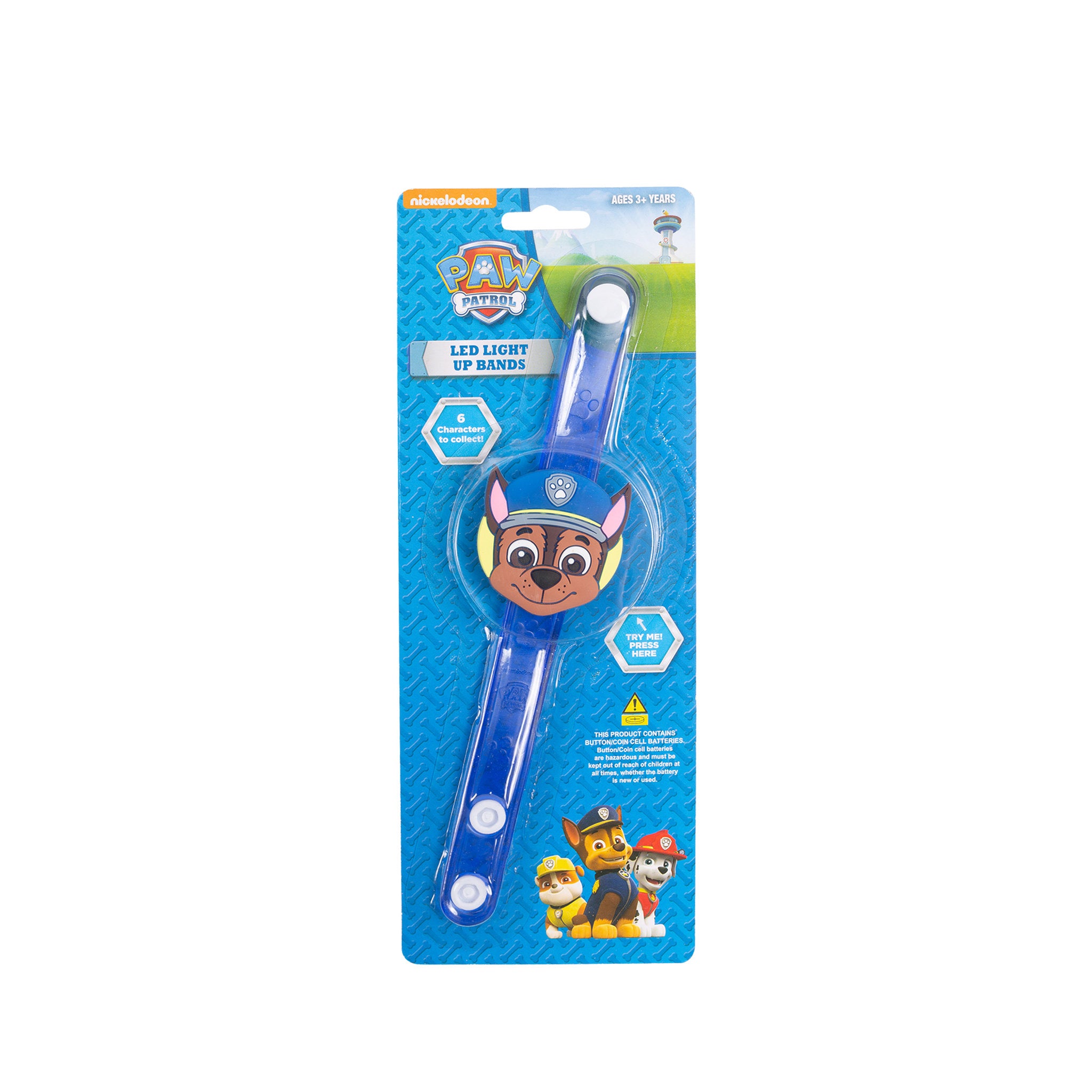 PAW Patrol LED Light Bands Asstorted Styles - Toyworld Australia