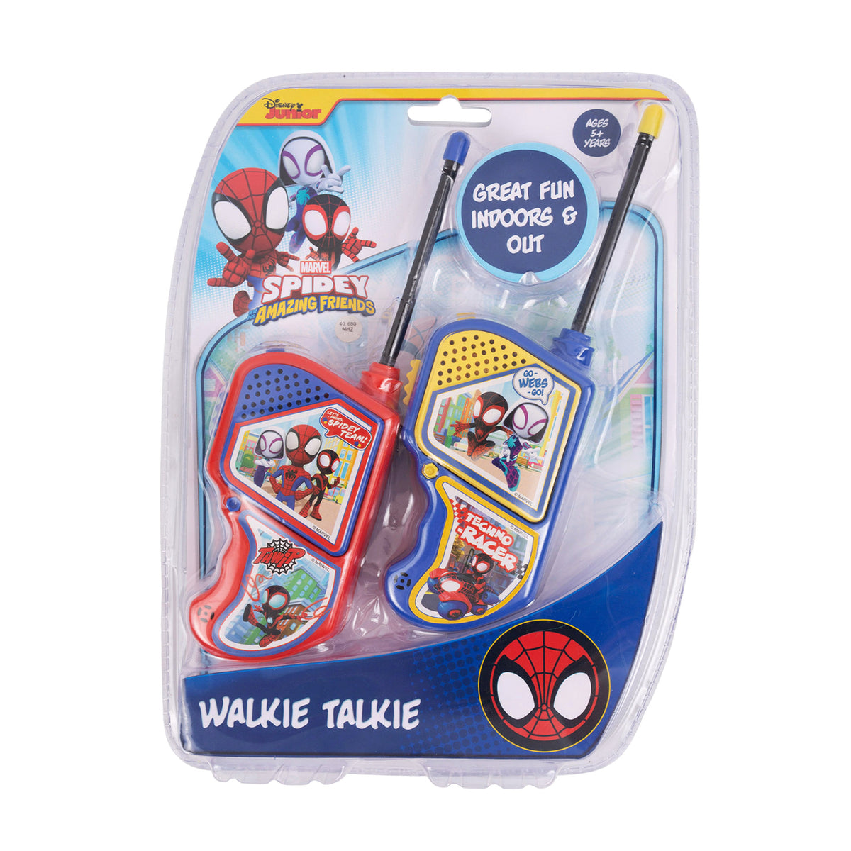 Marvel Spidey and His Amazing Friends Walkie Talkie