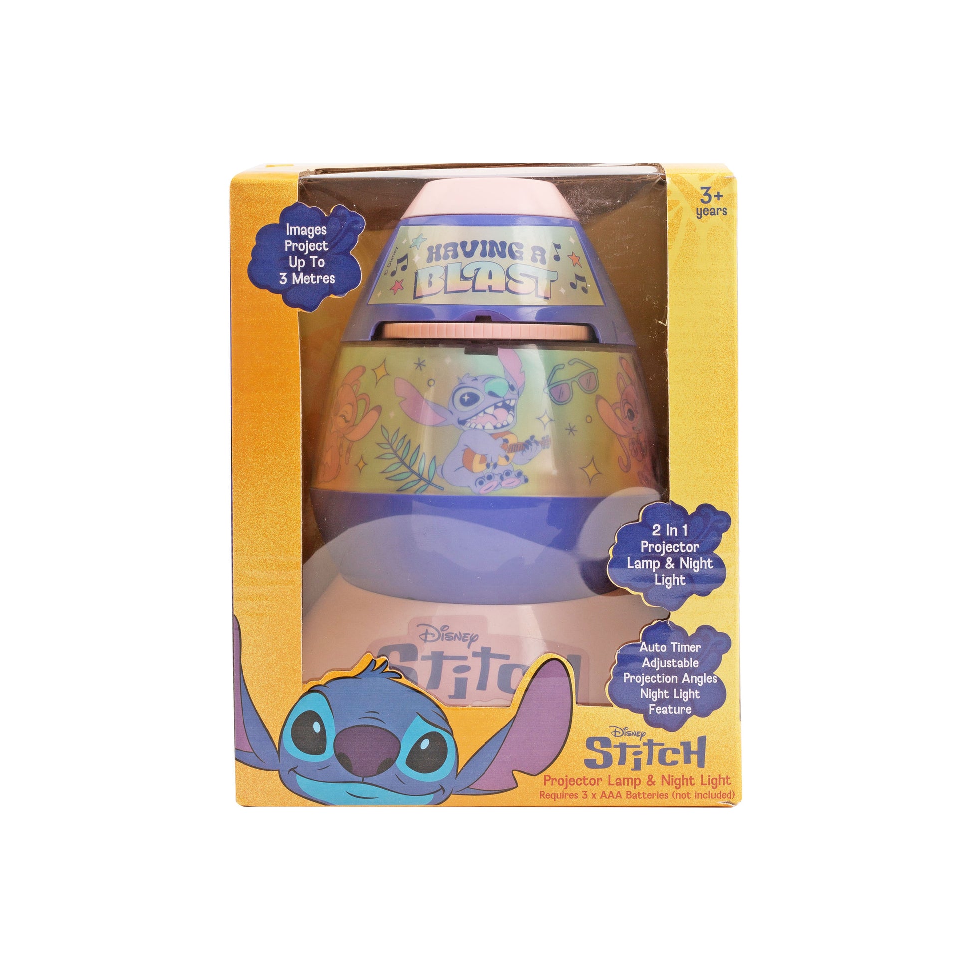 Disney Stitch Projector Lamp & Night Light - Toyworld Australia