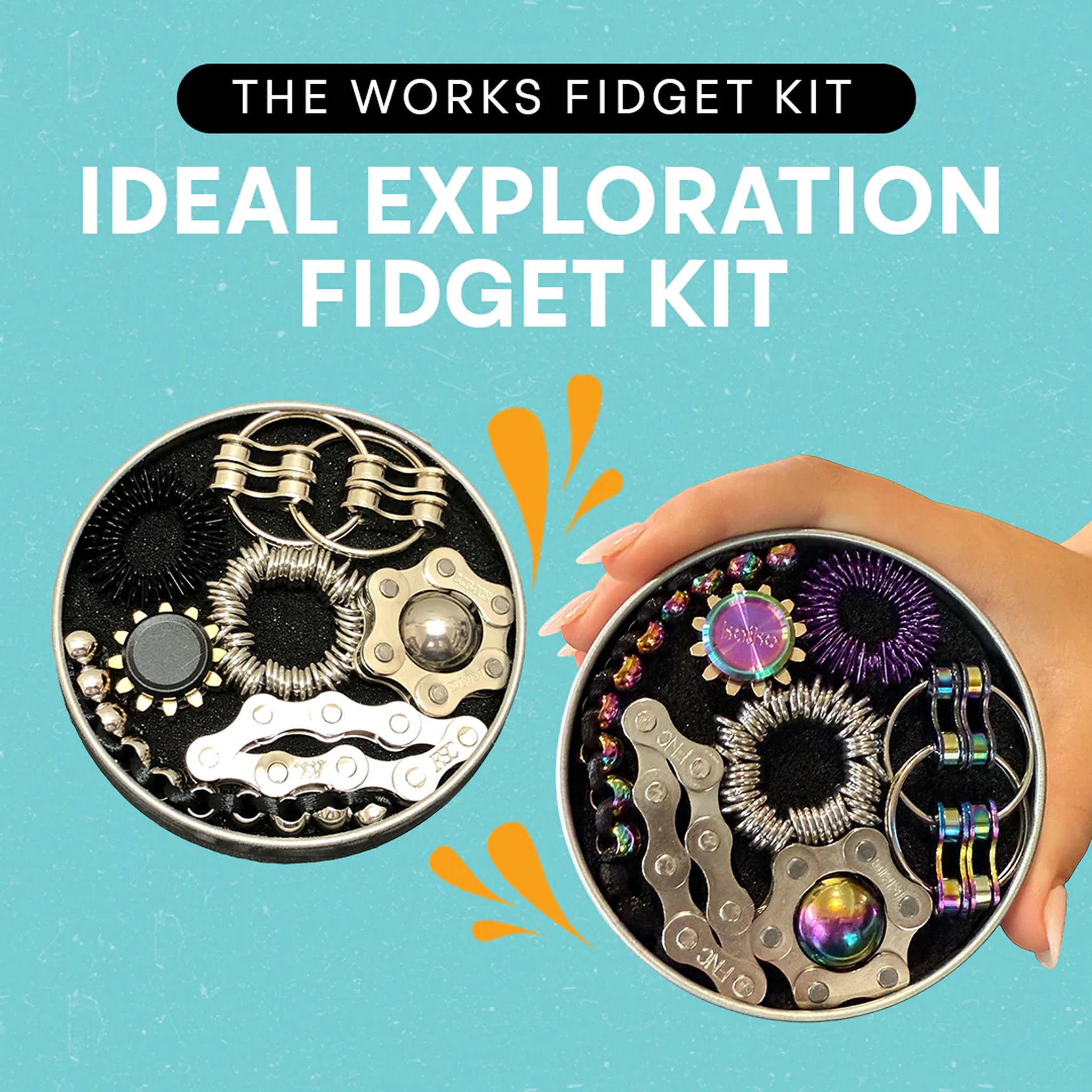 Kaiko The Works Fidget Kit - Oil Slick