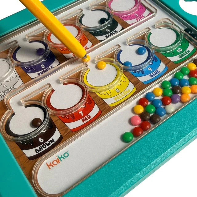 Kaiko Colour & Number Maze Magnetic Pad