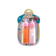Baby Doll Drink Bottle Set 2 Pack - Milk & Juice