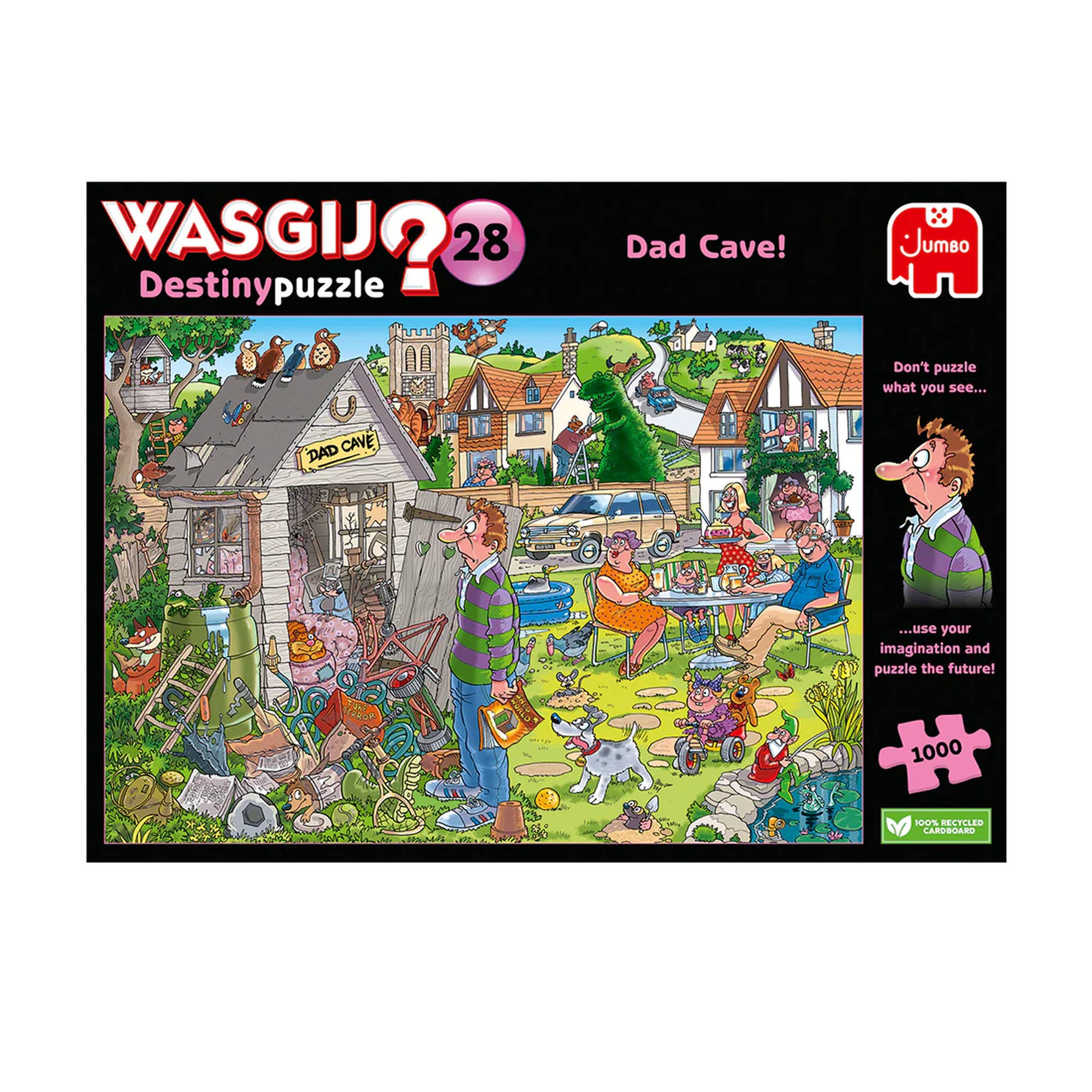 Wasgij Destiny 28 Dad Cave 1000 Piece
