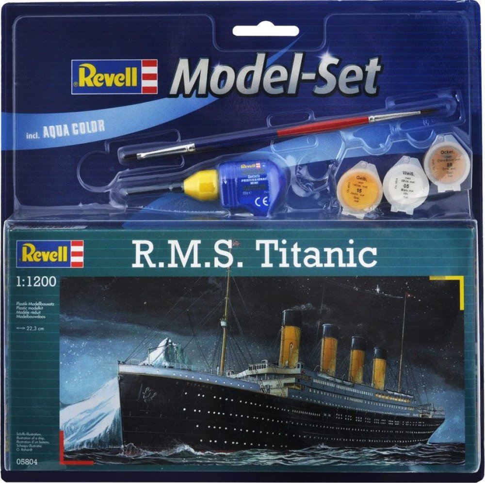 Revell Set RMS Titanic Model Kit – Toyworld Australia