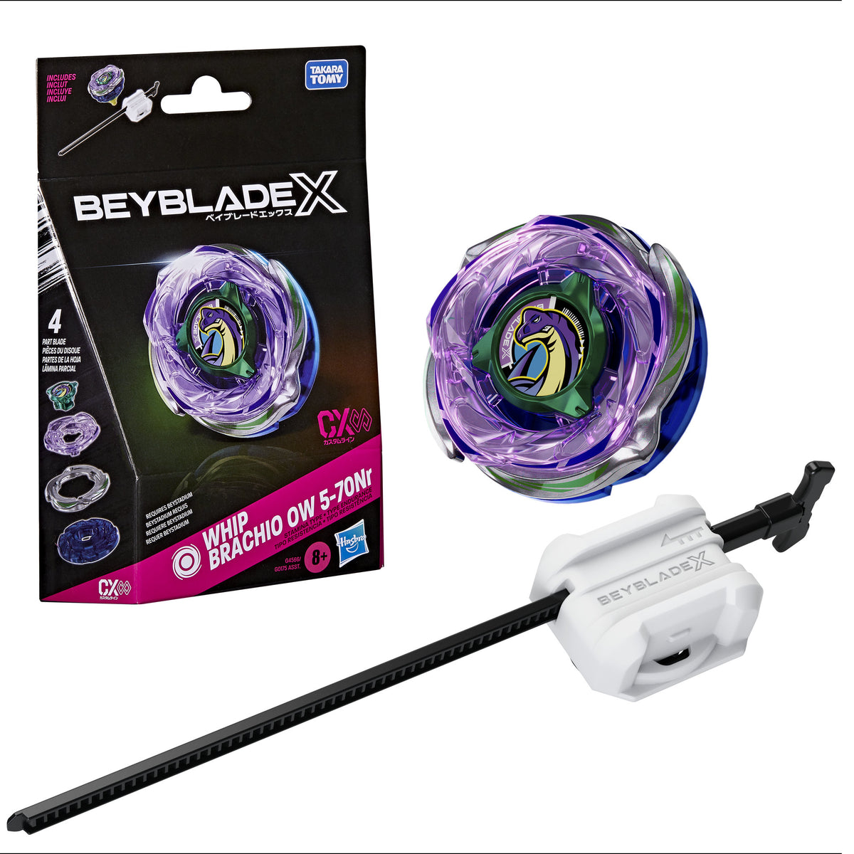 Beyblade X Whip Bracio OW 5-70NR CX Infinity Starter Pack