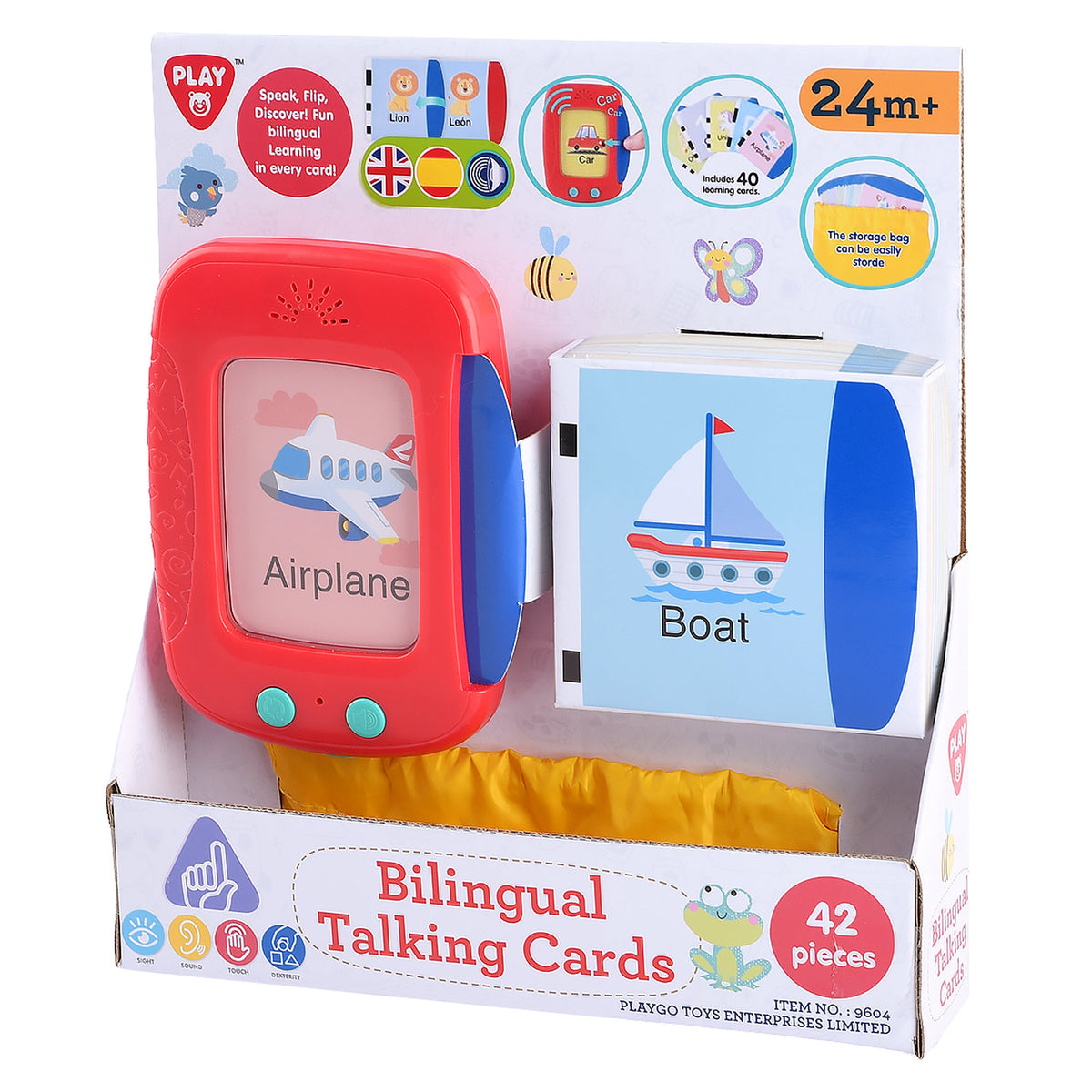 Playgo Bilingual Talking Cards 42 Pieces