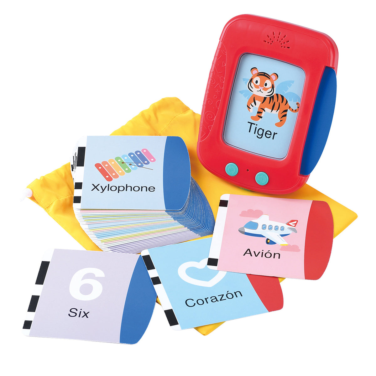 Playgo Bilingual Talking Cards 42 Pieces