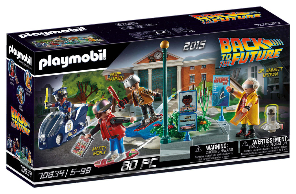PLAYMOBIL 70634 BACK TO THE FUTURE HOVER BOARD CHASE