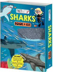 FACTIVITY SHARKS BOOK & KIT