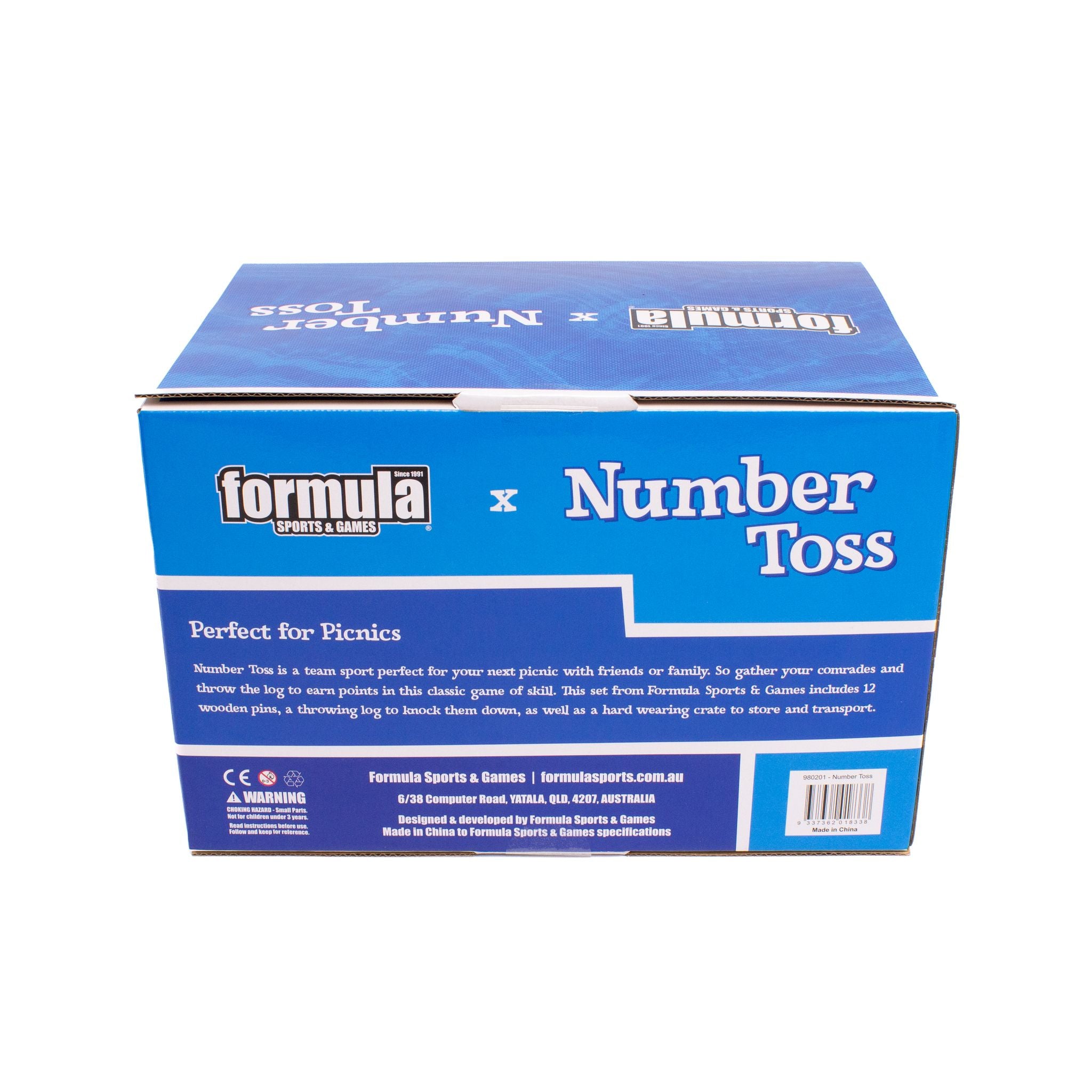 Formula Sports Wooden Number Toss